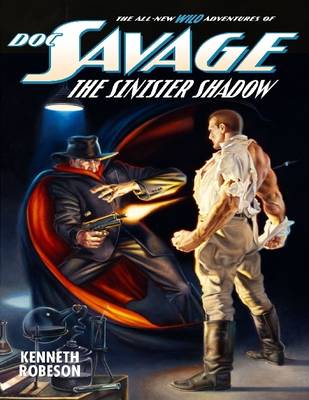 Book cover for Doc Savage: the Sinister Shadow