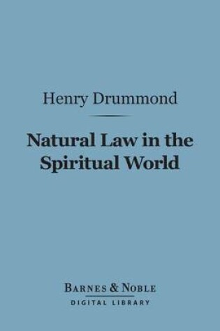 Cover of Natural Law in the Spiritual World (Barnes & Noble Digital Library)