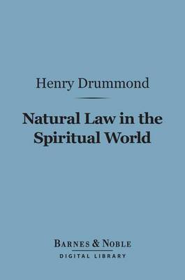 Book cover for Natural Law in the Spiritual World (Barnes & Noble Digital Library)