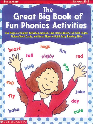 Book cover for The Great Big Book of Fun Phonics Activities