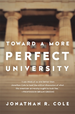 Book cover for Toward a More Perfect University