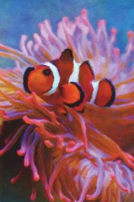 Book cover for False Clownfish in the Anemones - Lined Notebook with Margins