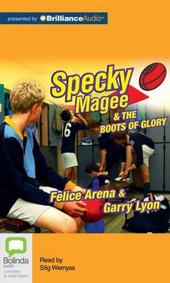 Book cover for Specky Magee & the Boots of Glory