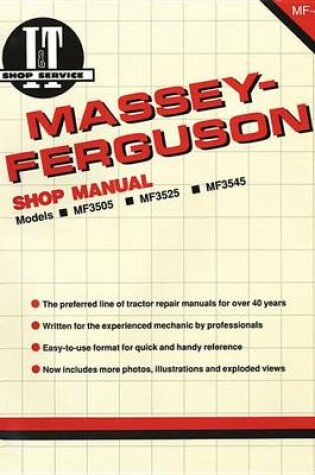 Cover of Massey-Ferguson MDLS MF3505 MF3525 & MF3545