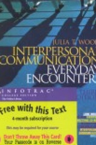 Cover of Interpersonal Communication