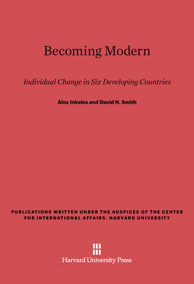 Book cover for Becoming Modern