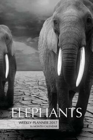 Cover of Elephants Weekly Planner 2017