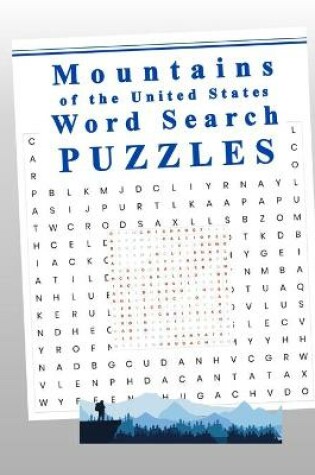 Cover of Mountains of the United States Word Search Puzzles