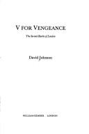 Book cover for V. for Vengeance