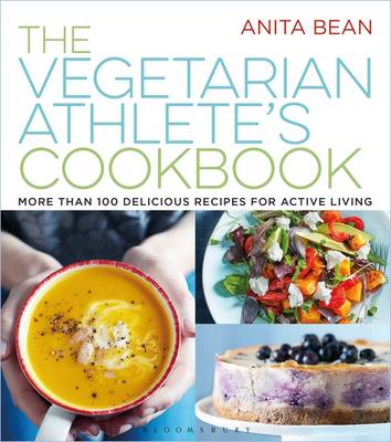 Book cover for The Vegetarian Athlete's Cookbook