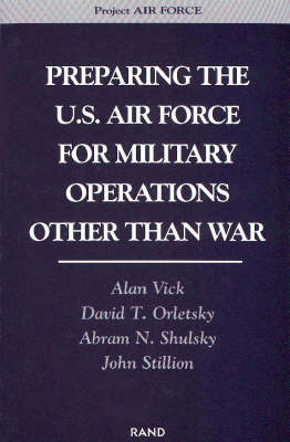 Book cover for Preparing the U.S. Air Force for Military Operations Other Than War