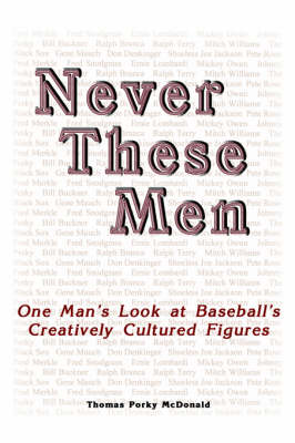 Book cover for Never These Men