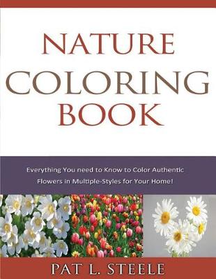 Book cover for Nature Coloring Book