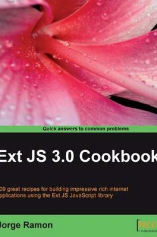 Cover of Ext JS 3.0 Cookbook