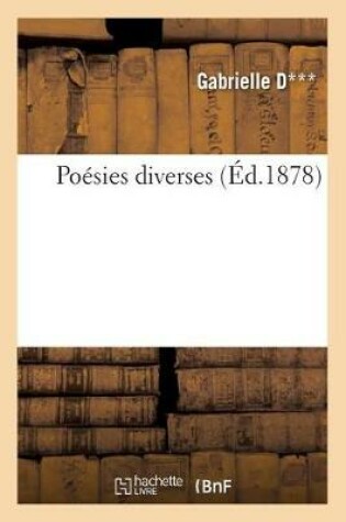 Cover of Poésies Diverses