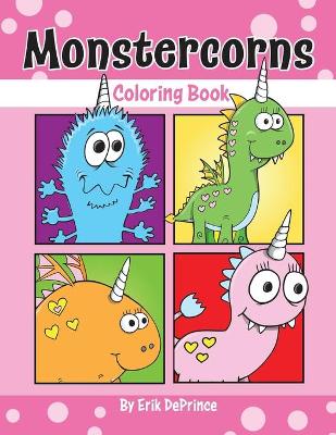 Book cover for Monstercorns Coloring Book