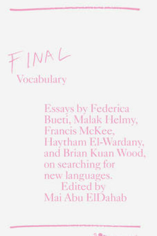 Cover of Final Vocabulary