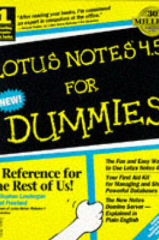 Cover of Lotus Notes 4.5 For Dummies