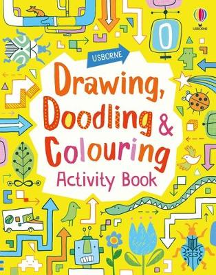 Book cover for Drawing, Doodling and Colouring Activity Book