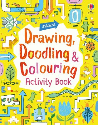 Book cover for Drawing, Doodling and Colouring Activity Book