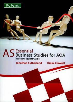 Book cover for Essential Business Studies A Level: AS for AQA Teacher Support Book & CD