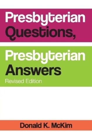 Cover of Presbyterian Questions, Presbyterian Answers, Revised Edition