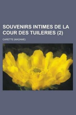 Cover of Souvenirs Intimes de La Cour Des Tuileries (2 )