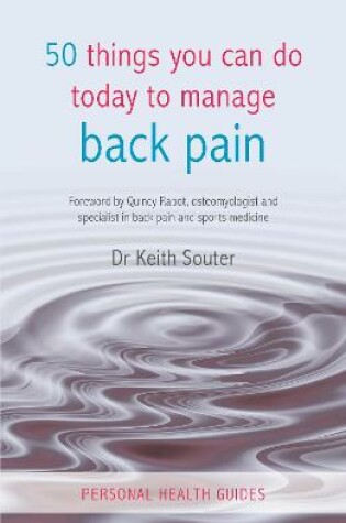 Cover of 50 Things You Can Do Today to Manage Back Pain