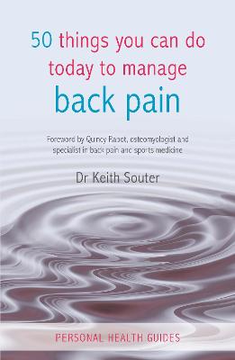 Book cover for 50 Things You Can Do Today to Manage Back Pain