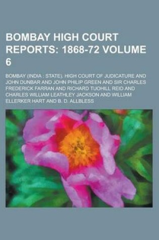 Cover of Bombay High Court Reports Volume 6