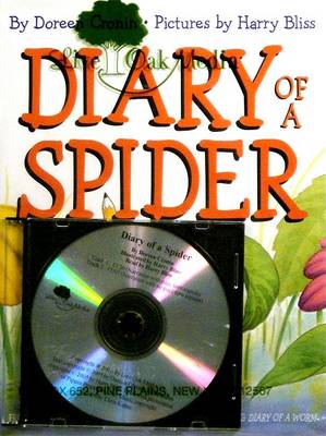 Book cover for Diary of a Spider (1 Hardcover/1 CD)