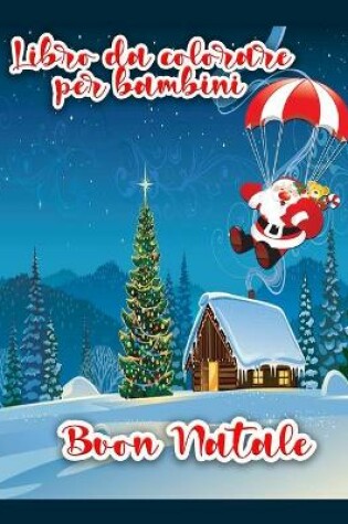 Cover of Libro da colorare di Buon Natale per bambini