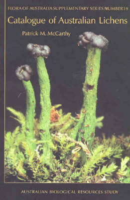 Book cover for Catalogue of Australian Lichens