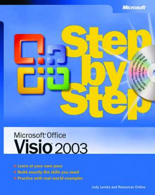 Cover of Microsoft Office Visio 2003 Step by Step