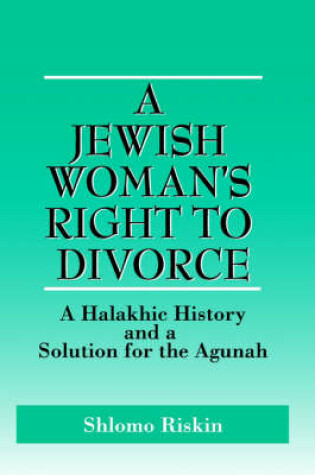 Cover of A Jewish Woman's Right to Divorce