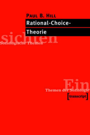 Cover of Rational-Choice-Theorie