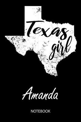 Book cover for Texas Girl - Amanda - Notebook