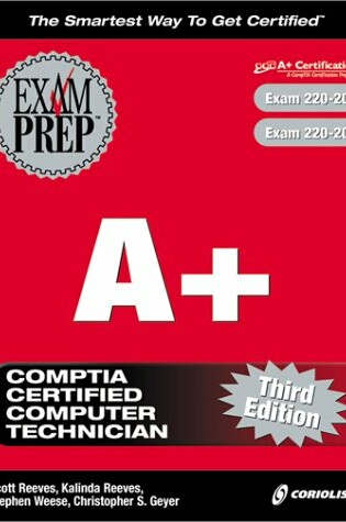 Cover of A+ Exam Prep Book/CD Package