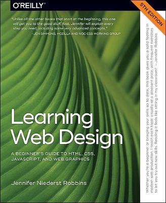 Book cover for Learning Web Design 5e