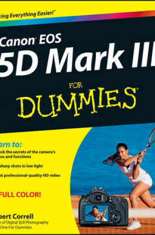 Cover of Canon EOS 5D Mark III For Dummies