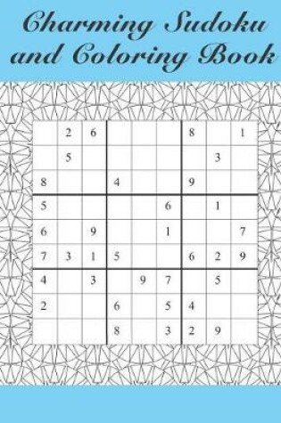 Cover of Charming Sudoku And Coloring Book