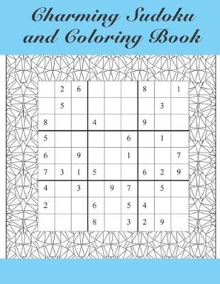 Book cover for Charming Sudoku And Coloring Book