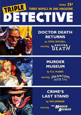 Book cover for Triple Detective #2 (Spring 1956)