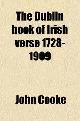 Book cover for The Dublin Book of Irish Verse, 1728-1909