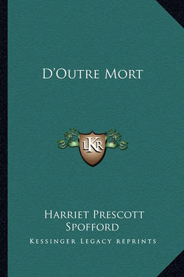 Book cover for D'Outre Mort