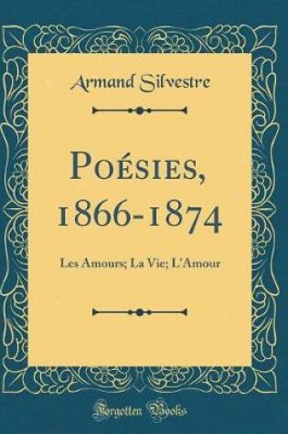 Cover of Poésies, 1866-1874