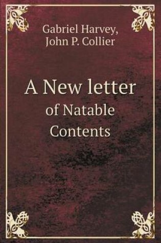 Cover of A New Letter of Natable Contents