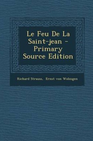 Cover of Le Feu De La Saint-jean