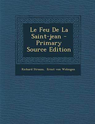 Book cover for Le Feu De La Saint-jean