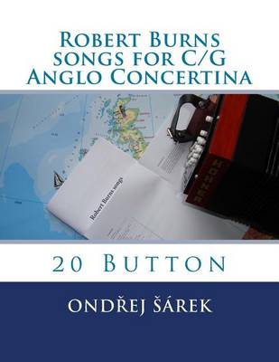 Book cover for Robert Burns songs for C/G Anglo Concertina